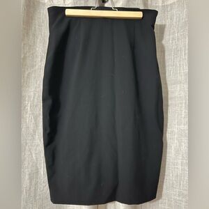 Elegant Black Pencil Skirt
